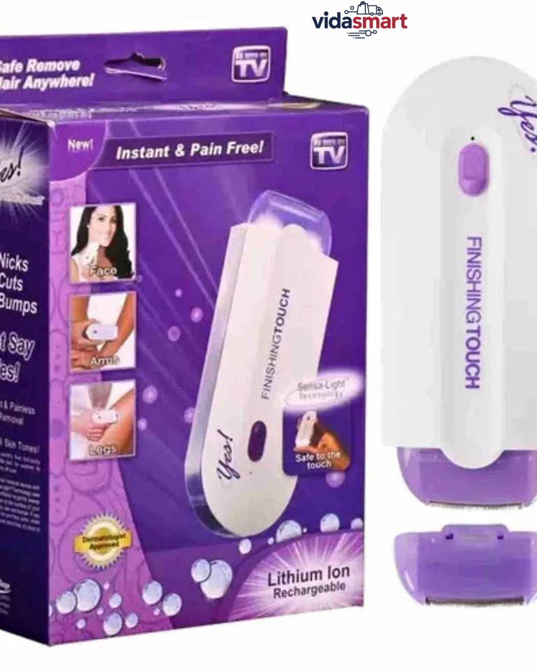 Depiladora corporal multifuncional